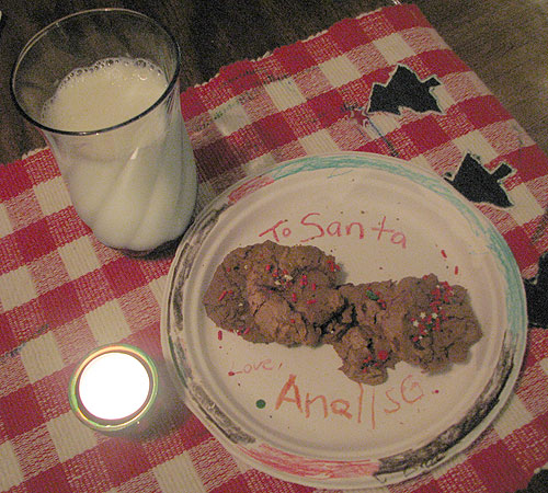 Our Santa plate, 2008