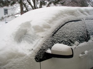 Gives new meaning to "scraping the windshield"