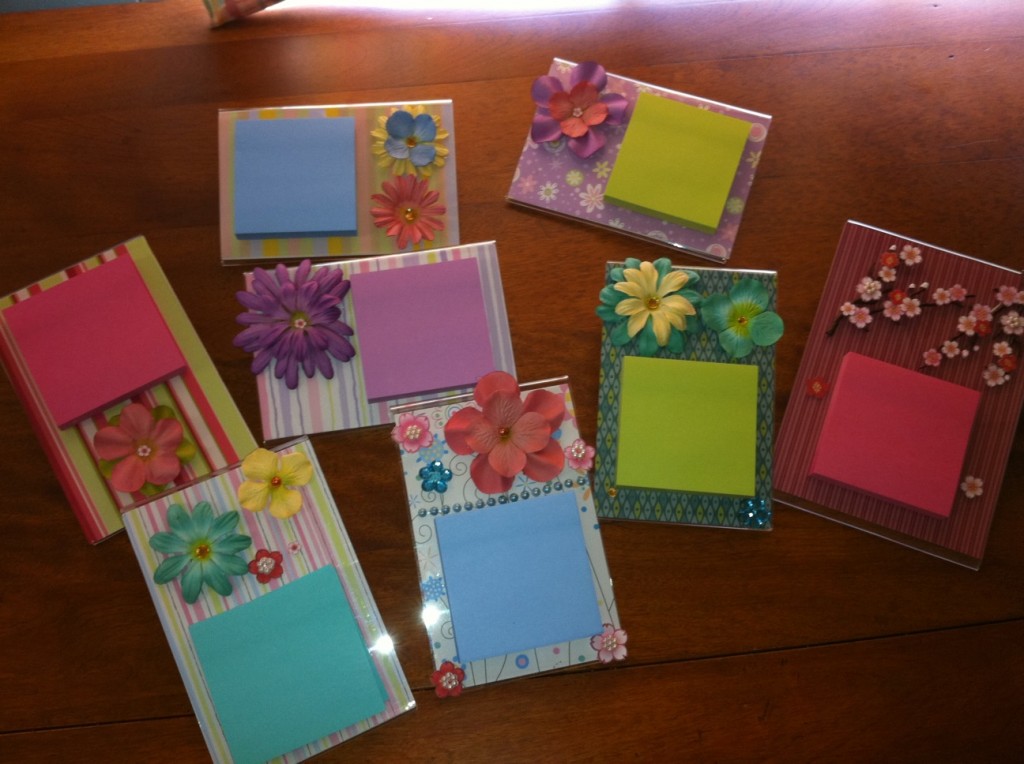 Post-It notepad holders