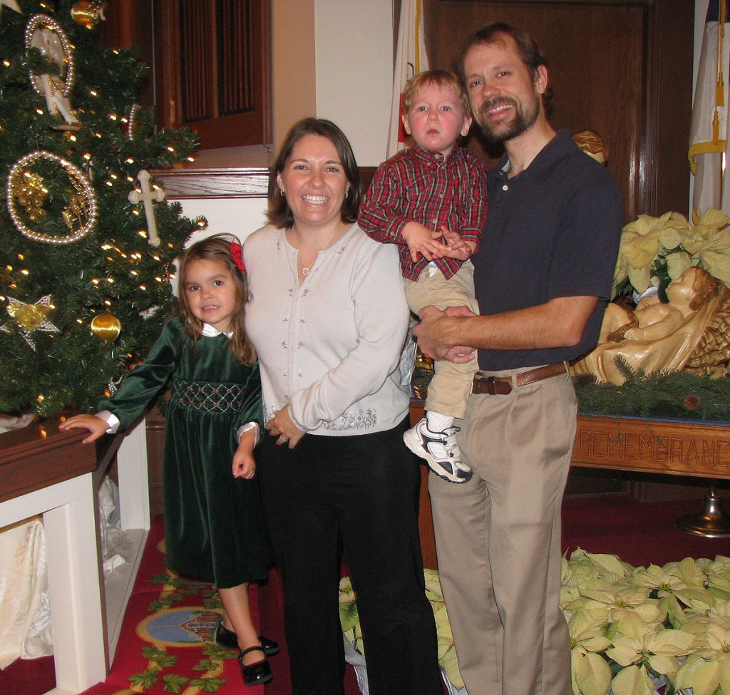 The Toones - Christmas 2008 - after Matthew's Christmas concert