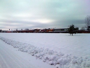 I rode from Shell Lake to Spooner onto a fun road called Roundhouse Rd. I saw the dinner train where we had quite a fun adventure two years ago.