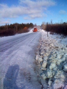 A huge snow plow for Walker (part 1 of 3)