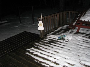 Dec 25 - 8PM (after raining all day)