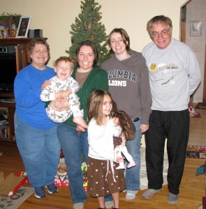 A family picture this morning