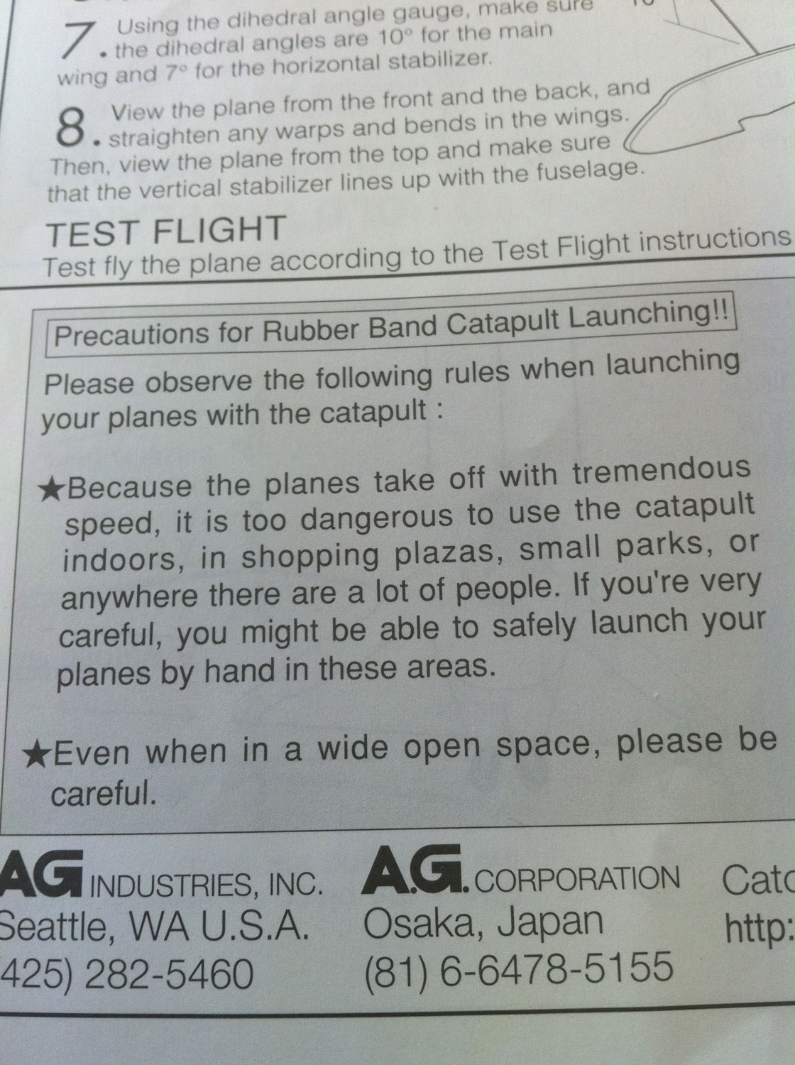 Caution - you might need an abandoned runway to fly this thing!