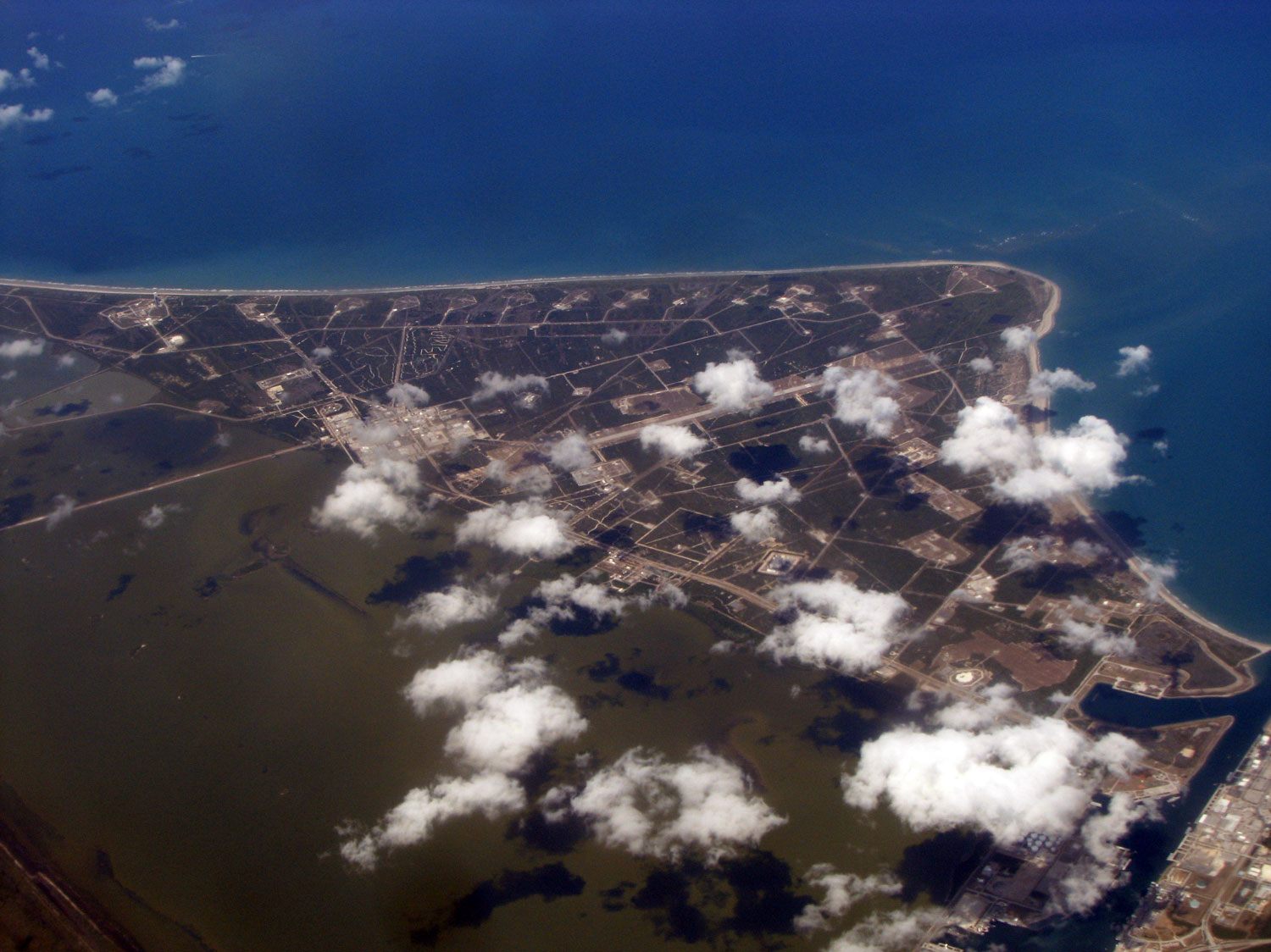 Another view of Cape Canaveral