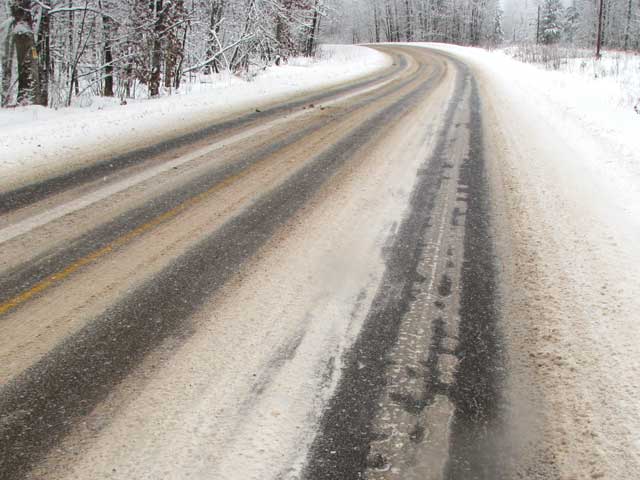 icy roads