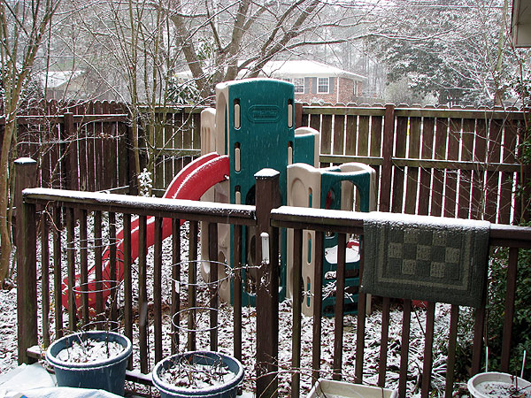 another snowy playground