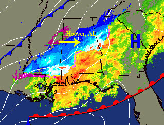 snow map